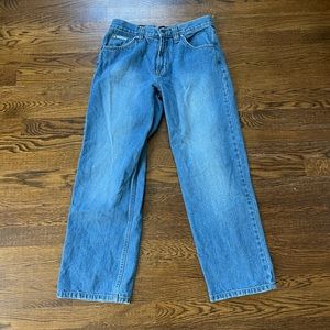 SOLD: Calvin Klein Loose Fit Straight Leg Mom Denim Jeans
